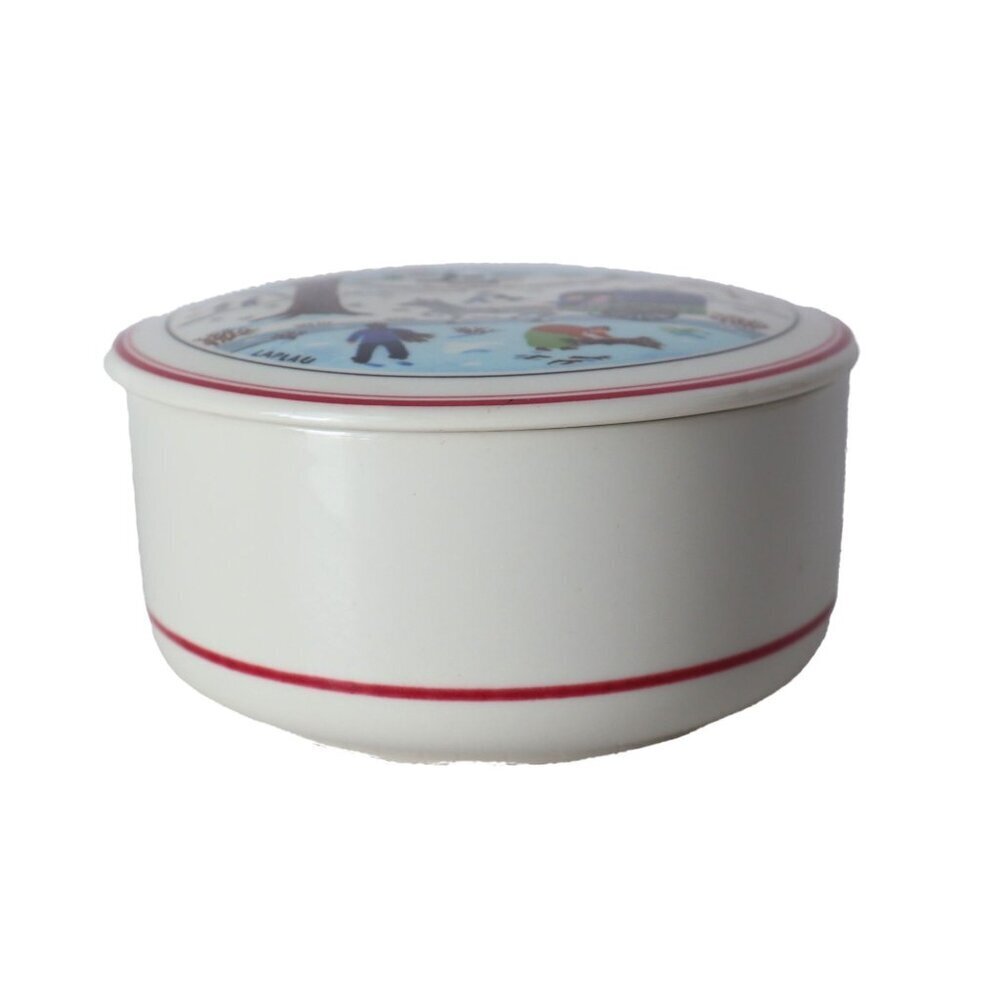 Vintage Villeroy and Boch Trinket Box Signed Laplau Design Naif Candy Dish - Picture 3 of 5